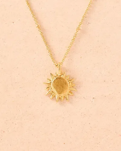 Agapée Solea Necklace In Gold