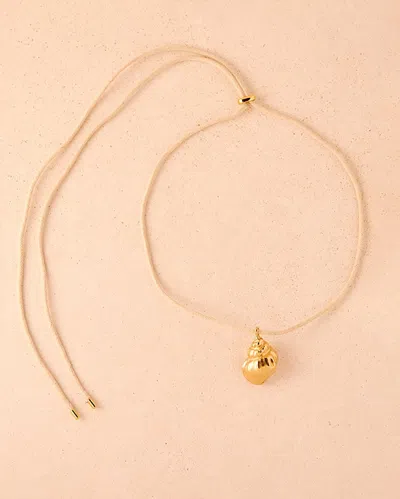 Agapée Voluta Necklace In Gold