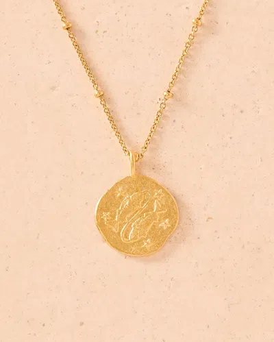 Agapée Zodiac Necklace-pisces (20 February - 20 March) In Gold