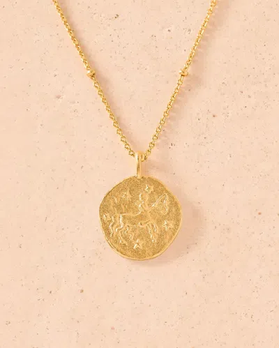 Agapée Zodiac Necklace-sagittarius (23 November - 21 December) In Gold