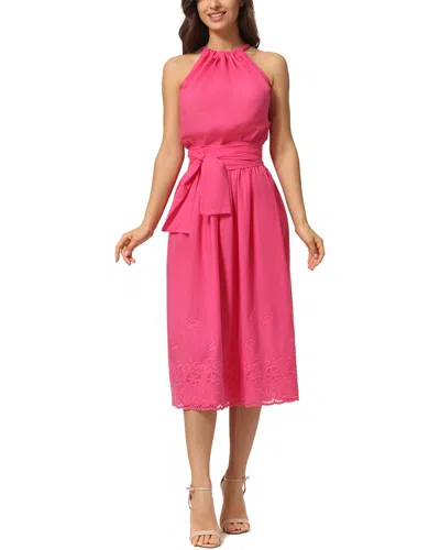 Agata Webers Dress In Pink