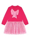 Agatha Ruiz De La Prada Bow-detail Dress In Pink