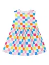 Agatha Ruiz De La Prada Check Sleeveless Dress In Multi