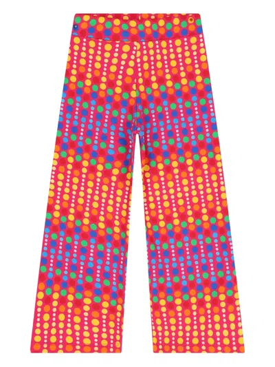 Agatha Ruiz De La Prada Kids' Dots Trousers In Multi