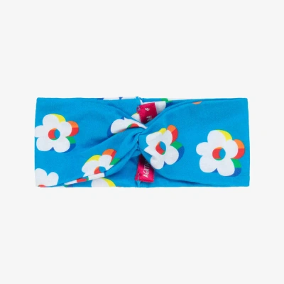 Agatha Ruiz De La Prada Kids'  Girls Blue & White Floral Headband