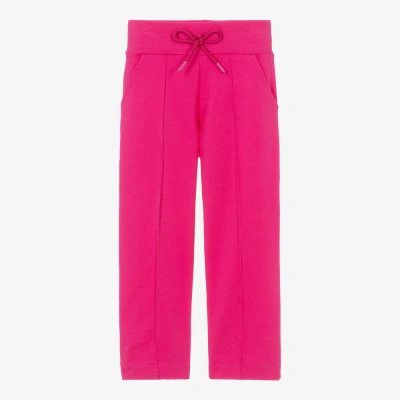 Agatha Ruiz De La Prada Kids'  Girls Fuchsia Pink Cotton Trousers