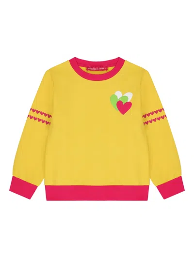 Agatha Ruiz De La Prada Kids' Heart-motif Sweatshirt In Multi