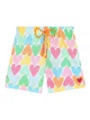 Agatha Ruiz De La Prada Heart-print Shorts In Multi