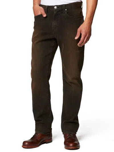 Agave Denim No. 7 Relaxed Fit Dark Chocolate Flex In Brown