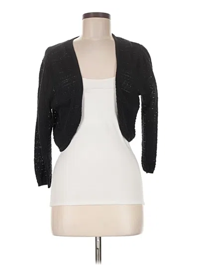 Pre-owned Agb Cardigan Sweater In Black