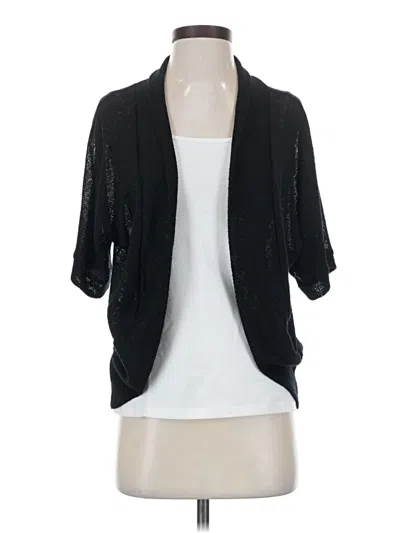 Pre-owned Agb Cardigan Sweater In Black