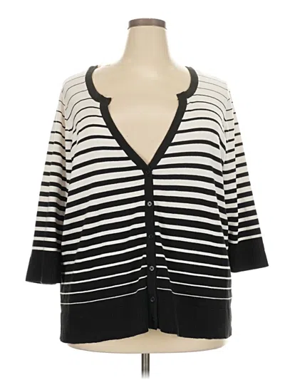 Pre-owned Agb Cardigan Sweater In Black