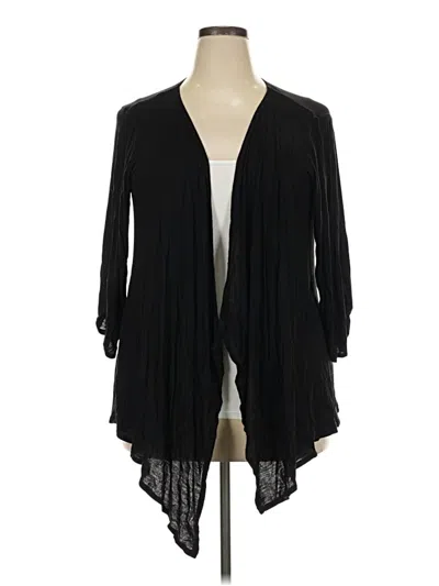 Pre-owned Agb Cardigan Sweater In Black