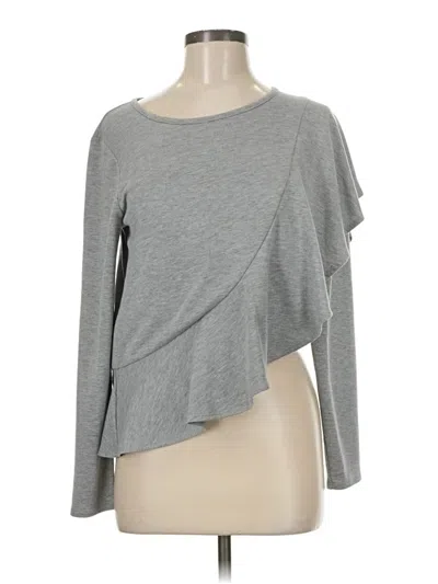 Pre-owned Agb Cardigan Sweater In Gray