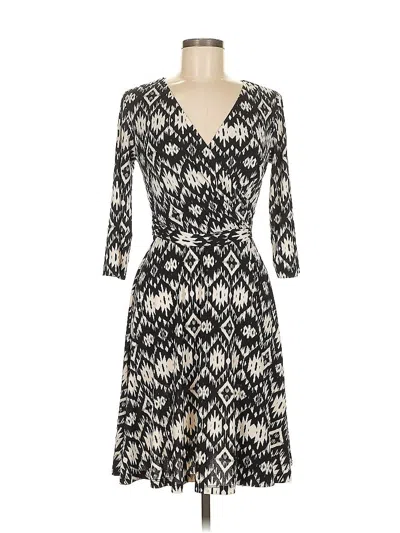 Pre-owned Agb Casual Dress In Black