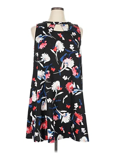 Pre-owned Agb Casual Dress In Black