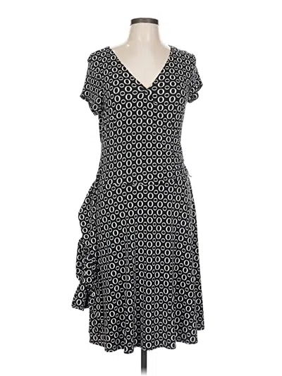 Pre-owned Agb Casual Dress In Black