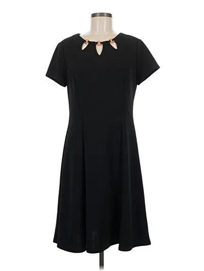 Pre-owned Agb Casual Dress In Black