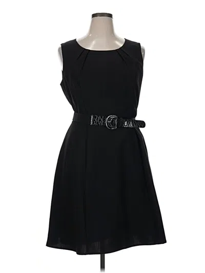 Pre-owned Agb Casual Dress In Black