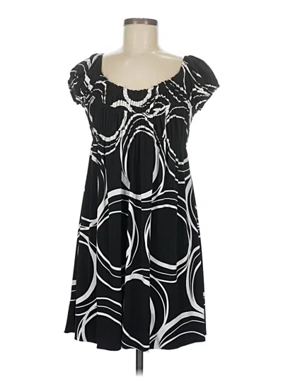 Pre-owned Agb Casual Dress In Black