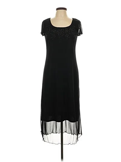 Pre-owned Agb Casual Dress In Black