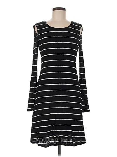 Pre-owned Agb Casual Dress In Black