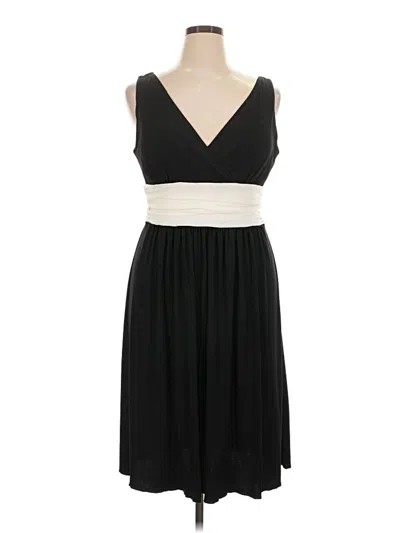Pre-owned Agb Casual Dress In Black