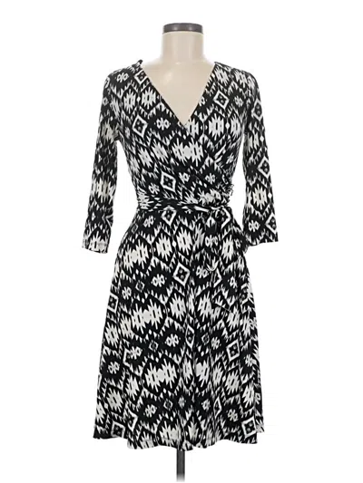 Pre-owned Agb Casual Dress In Black