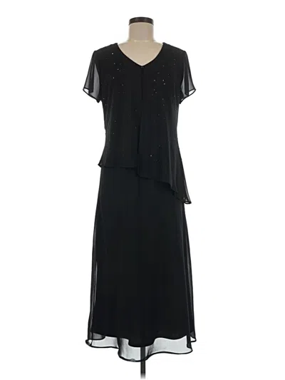 Pre-owned Agb Casual Dress In Black