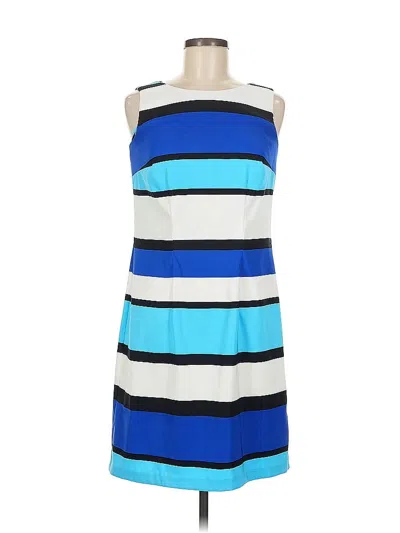 Pre-owned Agb Casual Dress In Blue