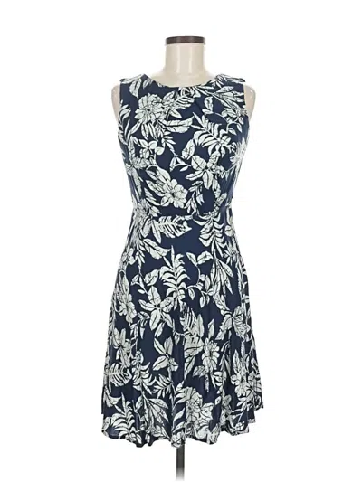 Pre-owned Agb Casual Dress In Blue