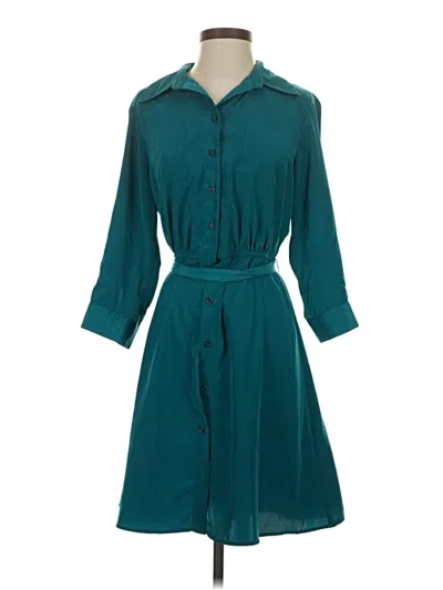 Pre-owned Agb Casual Dress In Blue