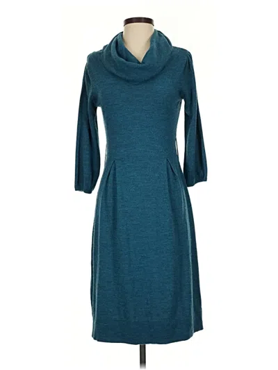 Pre-owned Agb Casual Dress In Blue