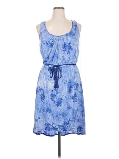 Pre-owned Agb Casual Dress In Blue