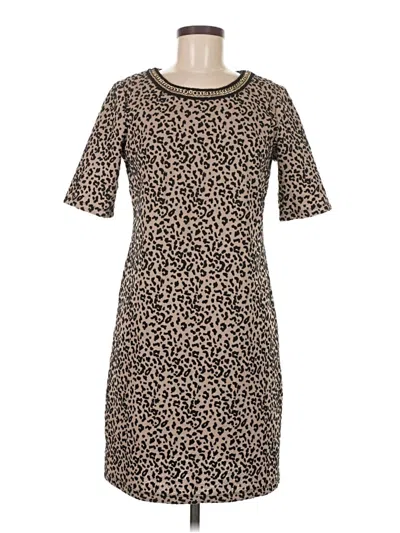 Pre-owned Agb Casual Dress In Brown