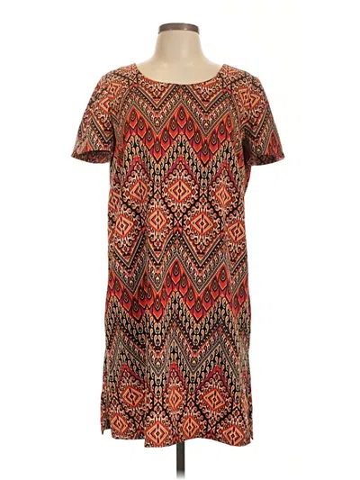 Pre-owned Agb Casual Dress In Brown