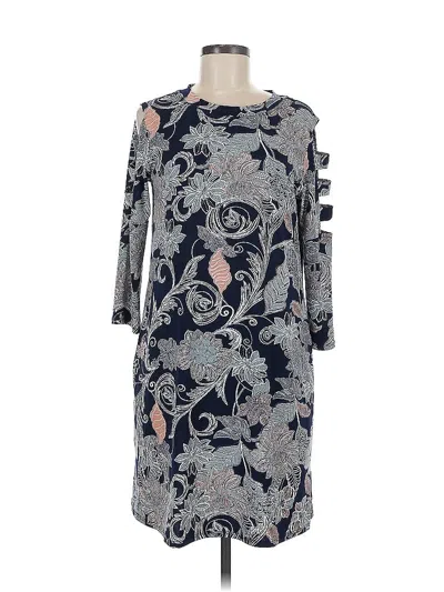 Pre-owned Agb Casual Dress In Gray