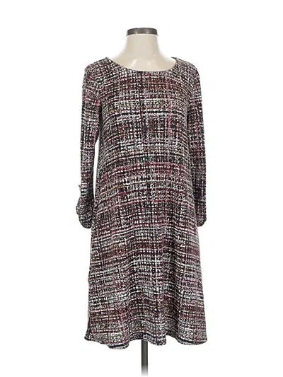 Pre-owned Agb Casual Dress In Gray
