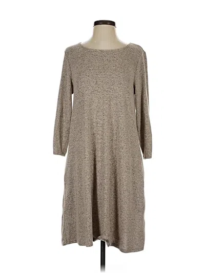 Pre-owned Agb Casual Dress In Gray