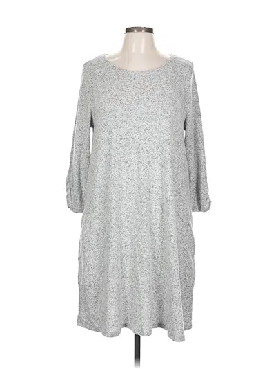 Pre-owned Agb Casual Dress In Gray