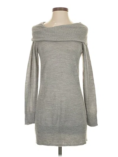 Pre-owned Agb Casual Dress In Gray