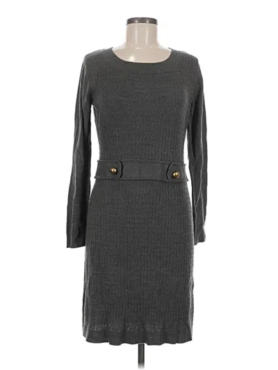 Pre-owned Agb Casual Dress In Gray