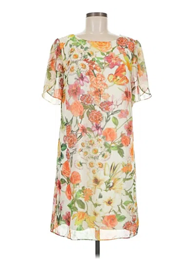 Pre-owned Agb Casual Dress In Orange