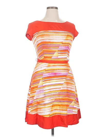 Pre-owned Agb Casual Dress In Orange