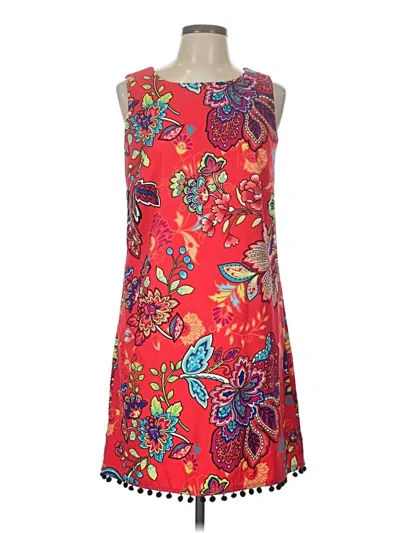 Pre-owned Agb Casual Dress In Red