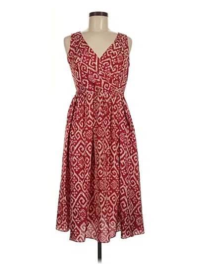 Pre-owned Agb Casual Dress In Red