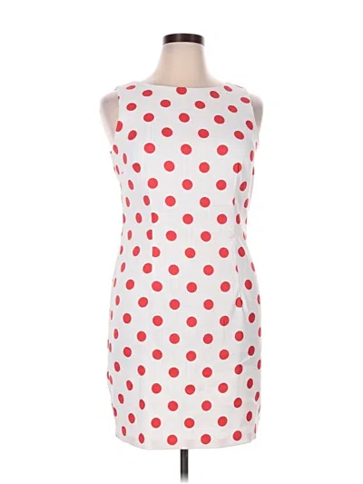 Pre-owned Agb Casual Dress In White