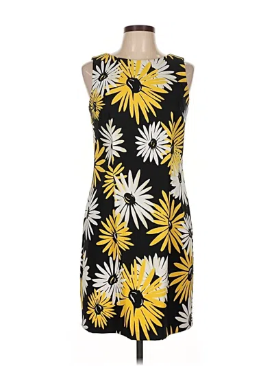 Pre-owned Agb Casual Dress In Yellow