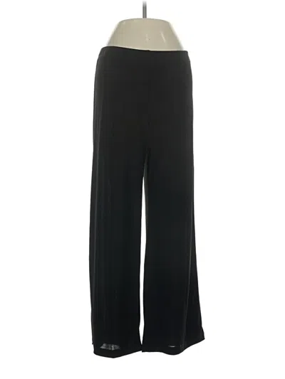 Pre-owned Agb Casual Pants In Black