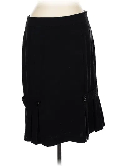 Pre-owned Agb Casual Skirt In Black